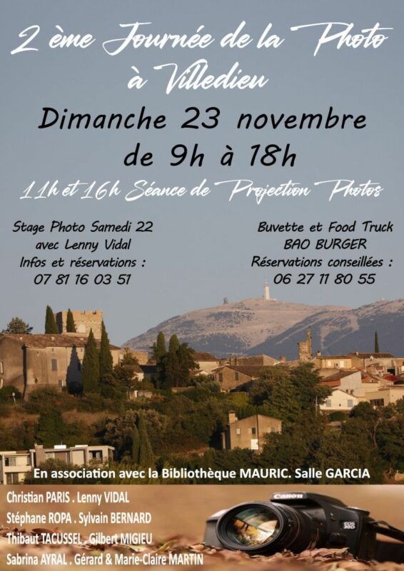 Journée de la photo !