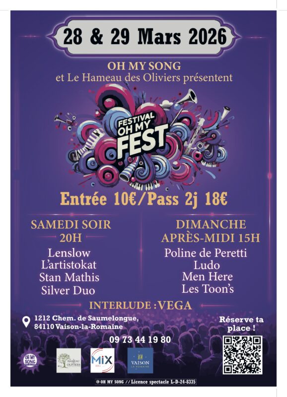 FESTIVAL: OH MY FESTIVAL !