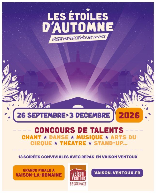 LES ÉTOILES D’AUTOMNE !