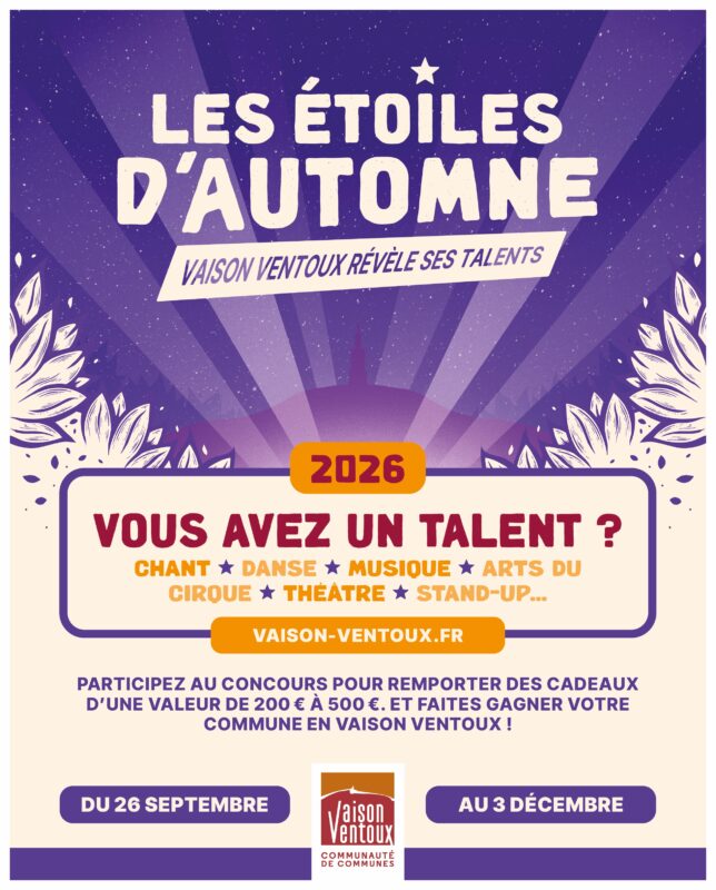 FESTIVAL, LES ÉTOILES DE L’AUTOMNE
